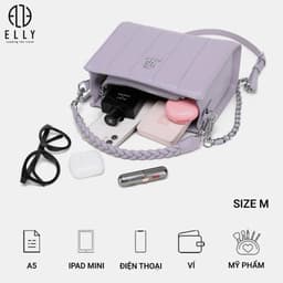 [Tặng hộp 20.10]  TÚI XÁCH NỮ THỜI TRANG ELLY – EL260 8