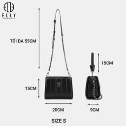 [Tặng hộp 20.10]  TÚI XÁCH NỮ THỜI TRANG ELLY – EL260 4