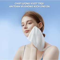[NHỎ GỌN, TINH TẾ] Khăn ướt mini cao cấp TOPGIA túi 10 gói 8 tờ mềm mại, không mùi không parabens 5
