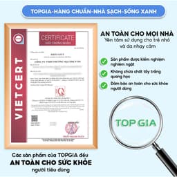 [NHỎ GỌN, TINH TẾ] Khăn ướt mini cao cấp TOPGIA túi 10 gói 8 tờ mềm mại, không mùi không parabens 8