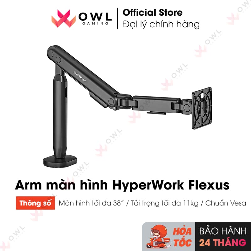 Arm màn hình HyperWork Flexus PA01 (Hàng chính hãng)