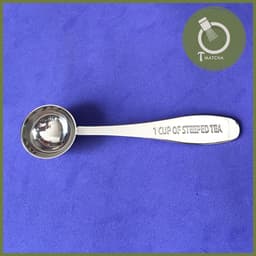 Thìa múc bột matcha inox 1 cup (dày dặn, sáng bóng) 2