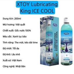 Gel bôi trơn quan hệ XTOY Lubricating, cảm giác the mát, ấm, lâu khô, siêu trơn, nhiều mùi hương 3