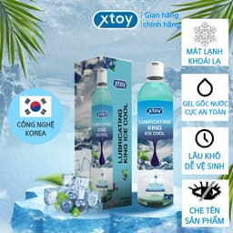 Gel bôi trơn quan hệ XTOY Lubricating, cảm giác the mát, ấm, lâu khô, siêu trơn, nhiều mùi hương 1
