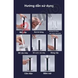 Máy xông tinh dầu phun sương tạo ẩm công suất mạnh dung tích lớn 1L và 600ml 4