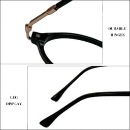 Gọng kính cận thời trang nam nữ ANDU dáng bầu dục chất liệu nhựa phong cách Y2K - 86060 6
