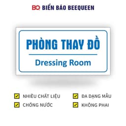 Biển báo phòng thay đồ n262 1