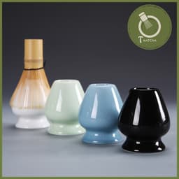 Đế gác chổi chasen sứ basic  | Dụng cụ matcha 2