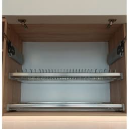 Kệ úp bát đĩa cố định inox 304 Eurogold, Giá để chén bát tủ trên BẾP CHÂU ÂU 7