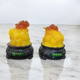 Cặp Cóc thềm thừ, Tỳ Hưu Phong Thủy RỒNG VIỆT, Linh Vật Chiêu Tài thu hút tài lộc 4