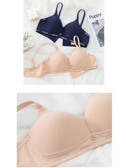 Áo Lót Su Đệm Mỏng Không Gọng Mềm Mát Dây Chữ Ôm Gọn Ngực 3285, áo ngực thoáng mát dễ chịu 5