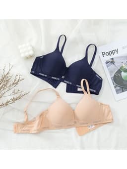 Áo Lót Su Đệm Mỏng Không Gọng Mềm Mát Dây Chữ Ôm Gọn Ngực 3285, áo ngực thoáng mát dễ chịu 8
