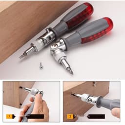 Tua vít đa năng đa góc 180 độ, bộ tô vít 10 trong 1 sửa chữa thiết bị, tuốc nơ vít điều chỉnh có nam châm cao cấp---- 1