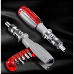 Tua vít đa năng đa góc 180 độ, bộ tô vít 10 trong 1 sửa chữa thiết bị, tuốc nơ vít điều chỉnh có nam châm cao cấp---- 5