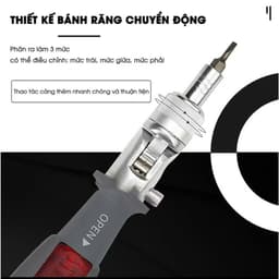 Tua vít đa năng đa góc 180 độ, bộ tô vít 10 trong 1 sửa chữa thiết bị, tuốc nơ vít điều chỉnh có nam châm cao cấp---- 8