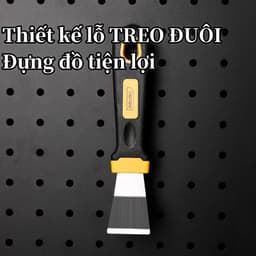 Xẻng Cạo Vết Deli Inox bếp ga, dao cạo tủ lạnh, rã đông, cạo vết bẩn trên sàn 8