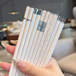 Đũa ăn cơm sợi thủy tinh cao cấp, đũa sợi thuỷ tinh chống mốc kháng khuẩn chịu nhiệt cao kiểu dáng hiện đại 8