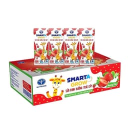 [1 Lốc Lẻ] Sữa trái cây Nutricare Smarta Grow 110ml - Cam,dâu,Nho,trái cây nhiệt đới 7