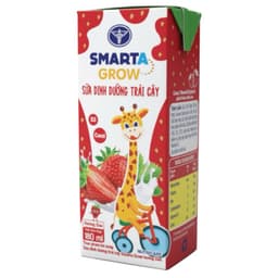 [1 Lốc Lẻ] Sữa trái cây Nutricare Smarta Grow 110ml - Cam,dâu,Nho,trái cây nhiệt đới 8