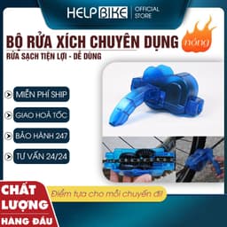 Dụng cụ vệ sinh xích xe đạp 3D tiện lợi, Bộ rửa xích chuyên dụng siêu sạch chống han rỉ - RX01_Bo 1