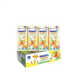 Thùng 48 hộp 180ml sữa chua uống NutriCare Smarta grow trái cây nhiệt đới 2