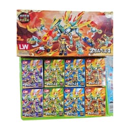 Khay 16 Hộp Lắp Ráp Niza Dragon Mẫu Mới Đồ Chơi Lắp Ghép Ninza Rồng 5