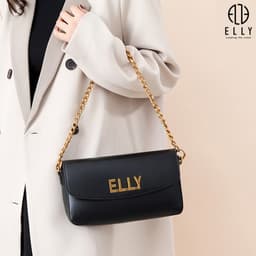 [Tặng hộp 20.10] Túi xách nữ thời trang ELLY EL318 đeo chéo đeo vai xách tay da tổng hợp cao cấp chính hãng 2