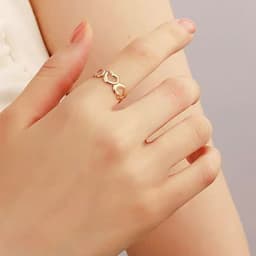 [Sẵn] Bộ 9 Nhẫn Hợp Kim Mạ Vàng Ocean Charm Chống Gỉ - Dạng Mở Dễ Điều Chỉnh Kích Thước - Trang Sức Phụ Kiện Unisex 9