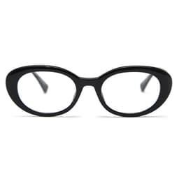 Gọng kính thời trang nam nữ ANDU chất liệu nhựa cốt kim loại dáng oval retro cá tính 91AD65 2