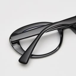 Gọng kính thời trang nam nữ ANDU chất liệu nhựa cốt kim loại dáng oval retro cá tính 91AD65 5