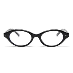 Gọng kính thời trang nam nữ ANDU chất liệu nhựa cốt kim loại dáng oval xu hướng vintage 91AD59 3