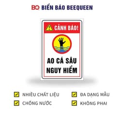 Biển báo ao cá sâu nguy hiểm e46 1