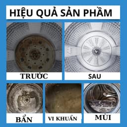 [MUA 2 TẶNG 2] Bột Vệ Sinh Lồng Giặt Gochy - Tẩy lồng giặt, Làm sạch máy giặt, khử khuẩn hiệu quả 5