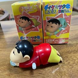 Đồ Chơi Cậu Bé Shin Bút Chì Chạy Dây Cót Shinchan Lên Cót Bò Thú Vị 3