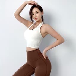 Đồ Tập Gym,Yoga,Pilates Áo Lót Bra Thể Thao Nữ Yếm Cổ Nơ Chéo Lưng QC(có sẵn) 7