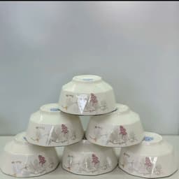 Bộ Bát Đĩa Sứ Bát Tràng Họa Tiết Hoa Nho Dáng Kim Cương 30 Chi Tiết Gốm Sứ Cao Cấp Loại 1 2