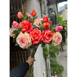 Hoa Hồng giả, Hồng cao su cao cấp 1b1n tiệm hoa nhân tạo 2