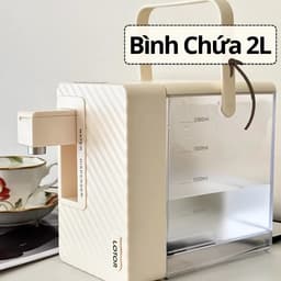 Máy nóng nước tức thời 7 chế độ nhiệt, máy nóng nước mini để bàn, bảo hành 6 tháng, nhỏ gọn tiện lợi pha sữa, pha trà 9