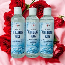 Gel bôi trơn OiO Hyaluronic Acids gốc nước không mùi lâu khô, siêu trơn 7g 250g 5