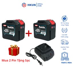 (Combo 2 Pin 20 Cell Tặng 1 Sạc) - Pin 20Cell THPRO Đèn Báo Dung Lượng Pin Chân Pin Phổ Thông m21-4cm 2