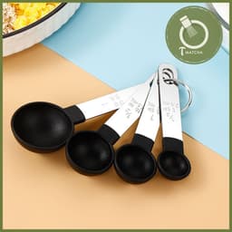 Bộ 4 thìa đong định lượng ( đong siro, bột, sữa) 2