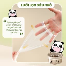 Túi lọc rác bồn rửa chén TOPGIA - 100 cái giúp giữ chậu luôn sạch sẽ và thông thoáng. 7