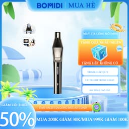 Máy Cắt Lông Mũi Bomidi NT2 Sạc Type-C, Vệ Sinh Dễ Dàng An Toàn Tiện Lợi Có Thẻ Tháo Ra. 2