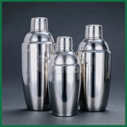 Bình lắc shaker inox, dụng cụ pha chế cà phê, rượu, trà sữa, trà trái cây chuyên nghiệp Mixmore 9