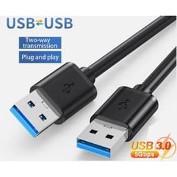 "Cáp USB 3.0 Superspeed A Male - A Male, dài 1m, 3m, 5m, truyền dữ liệu và kết nối  nhanh chóng." 1