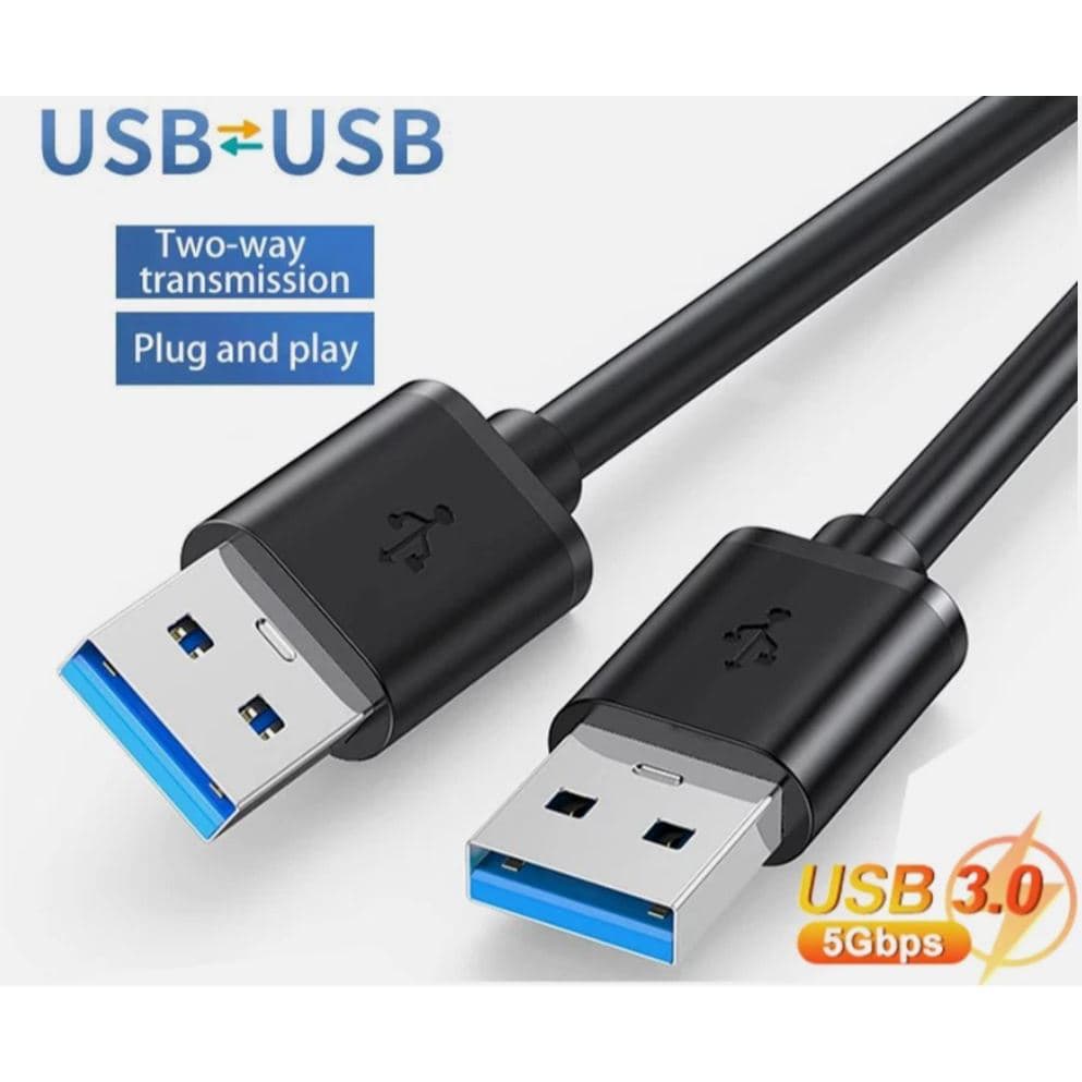 "Cáp USB 3.0 Superspeed A Male - A Male, dài 1m, 3m, 5m, truyền dữ liệu và kết nối  nhanh chóng."