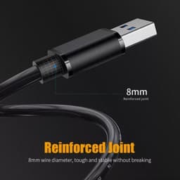 "Cáp USB 3.0 Superspeed A Male - A Male, dài 1m, 3m, 5m, truyền dữ liệu và kết nối  nhanh chóng." 4