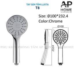 Bộ Tay Sen Tắm Luxta T8 - Tay Sen 3 Chế Độ - Bảo Hành 1 Năm - Phụ Kiện Phòng Tắm AP Home 4
