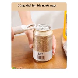 Dụng cụ mở vặn nắp kim loại đậy chai lọ thủy tinh đa năng cầm tay tiện dụng kiêm đồ khui đồ hộp, bia, nước ngọt HGGD241 8