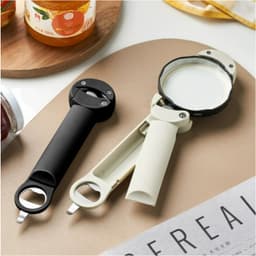 Dụng cụ mở vặn nắp kim loại đậy chai lọ thủy tinh đa năng cầm tay tiện dụng kiêm đồ khui đồ hộp, bia, nước ngọt HGGD241 2